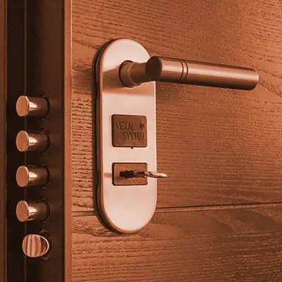 Sicherheitstechnik Türschloss